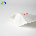 Het Document van Eco Vriendschappelijke Witte Kraftpapier Zakdocument Voedsel Verpakkingsdoypack Tribune op zak