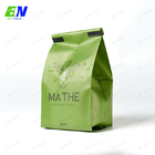 250g de zijhoekplaat Matte Plastic With Degassing Valve van Tin Tie Coffee Bag