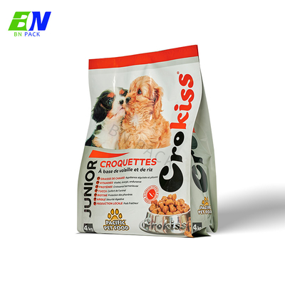 5 kg Grote Capaciteits   Van de het Voedsel voor huisdieren Verpakkende Zak van de Aluminnumfolie de Plastic Zak van de de Ritssluitings Vlakke Bodem